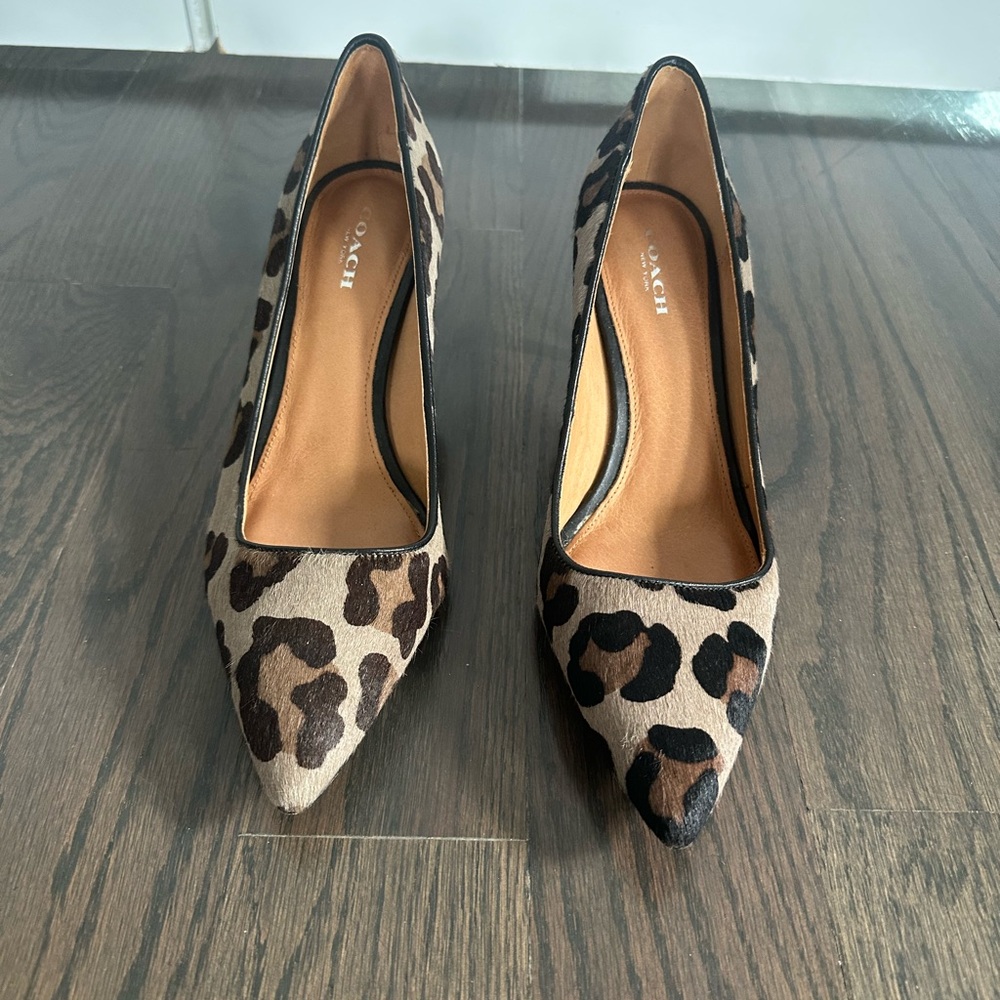 Coach Leopard Print Women's Shoes